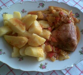 Kuřecí na zelenině