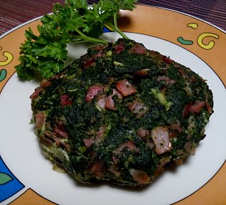 Portobello se špenátem