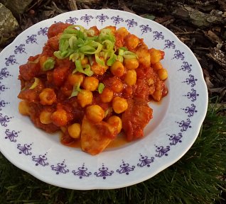 Kuřecí směs (nejen) s cizrnou