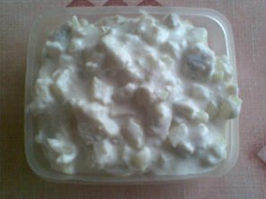 Matesy v jogurtovém nálevu