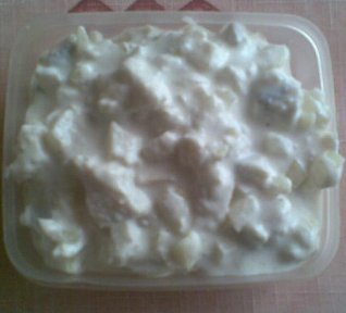 Matesy v jogurtovém nálevu