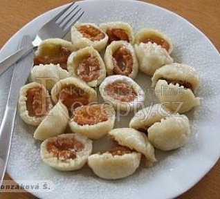 Tvarohové knedlíky s jakýmkoliv ovocem Tvarohové knedlíky s jakýmkoliv ovocem