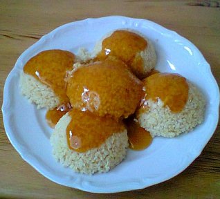 Polévané jáhly, základní recept