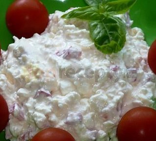 Jemná česneková pomazánka