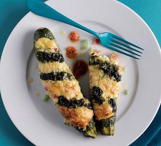 Plněné cukety podle časopisu F.O.O.D.