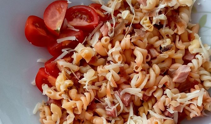 Zapečené těstoviny s mozzarellou