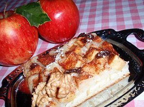 Kokosovo-kefírový koláč s ovocem