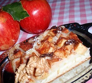 Kokosovo-kefírový koláč s ovocem