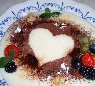 Jemná krupicová kaše - pohádka mládí