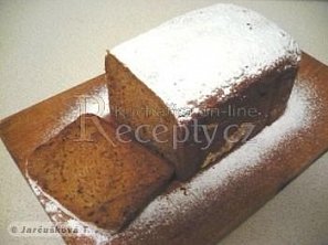 Jablkový chlebík s karamelovým pudinkem Jablkový chlebík s karamelovým pudinkem