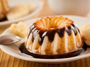 Domácí vanilkový pudink