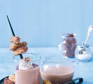 Mandlové kakao se smaženkami