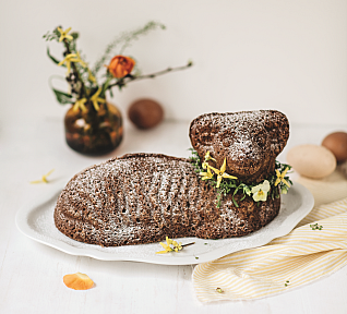 Beránek z ořechového těsta