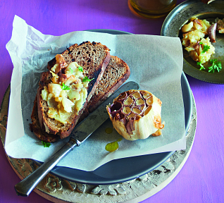 Pomazánka z pečeného česneku