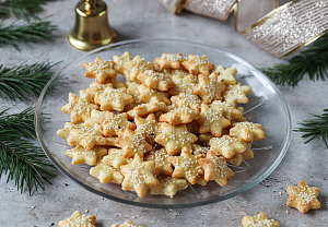 Křehké sýrové hvězdičky