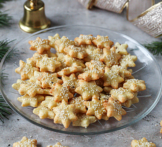 Křehké sýrové hvězdičky