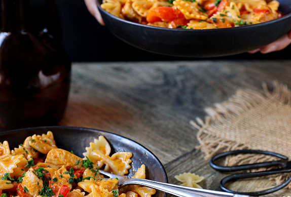 Bleskové kuře na paprice