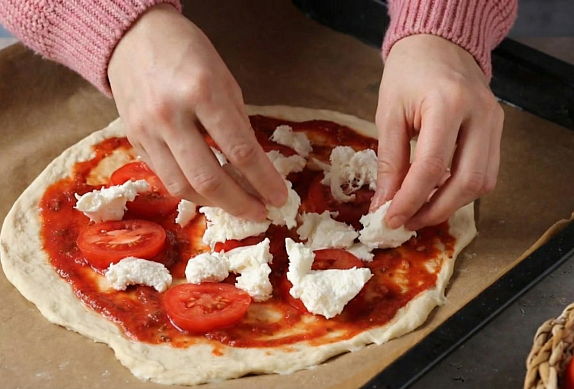 Rychlá pizza bez kynutí