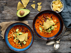 Mexická kuřecí polévka