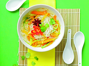 Rychlá asijská polévka