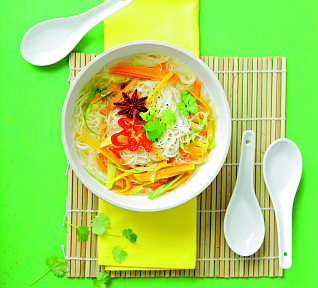 Rychlá asijská polévka