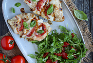 Kuřecí prsa Caprese