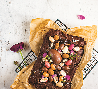 Velikonoční brownies Velikonoční brownies