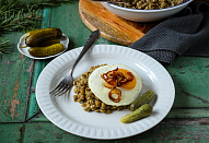 Novoroční čočka na kyselo