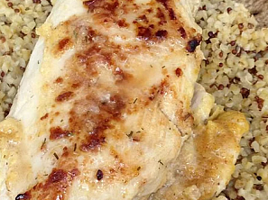 Řízek s citronovou šťávou