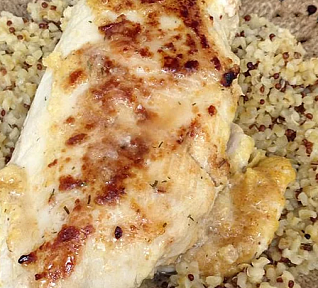 Řízek s citronovou šťávou