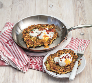 Cuketové placky bez lepku