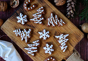 Bílková poleva na perníčky