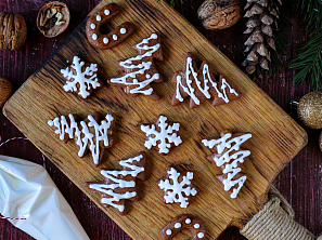 Bílková poleva na perníčky