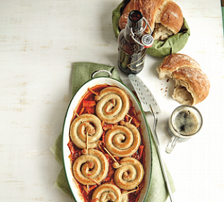 Vinná klobása na pivě