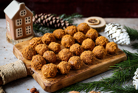 Nepečené lotus kuličky