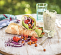 Vegetariánský gyros s cizrnou